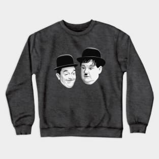 Laurel & Hardy (Floating Heads) Crewneck Sweatshirt